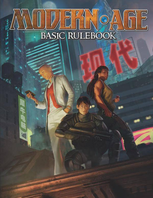 MODERN AGE - BASIC RULEBOOK - GRR6301 - RPG RELIQUARY